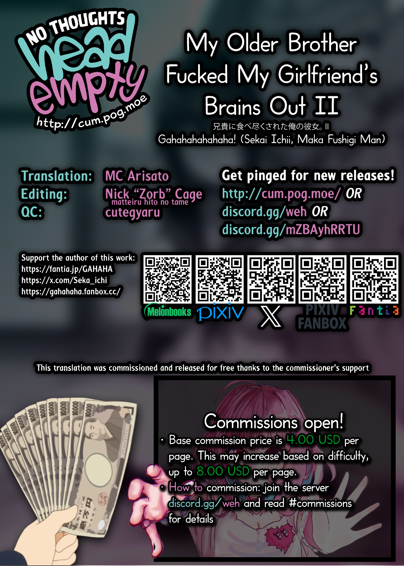 Hentai Manga Comic-My Older Brother Fucked My Girlfriend's Brains Out II-Read-12